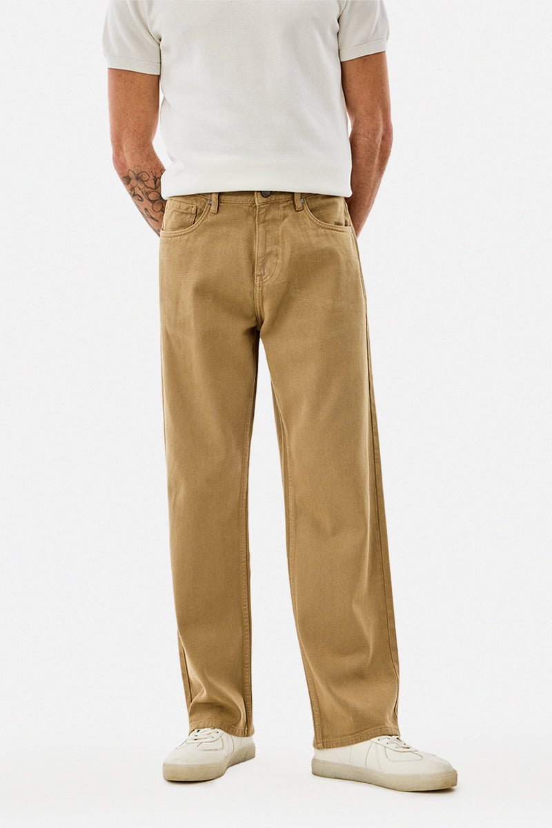 SNITCH Straight Fit Washed Jeans - Image 1